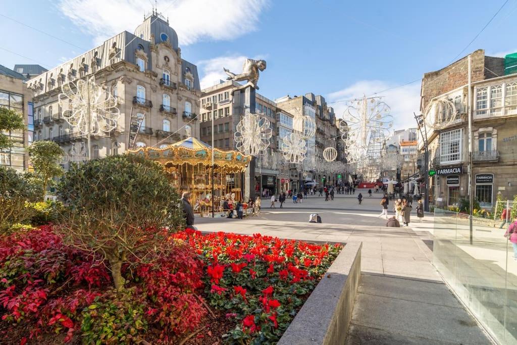 Apartamento En Un Edificio Senorial: Duplex Totalmente Nuevo. Vigo Exterior foto